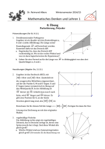 Übung 08 - Mathematik, Uni