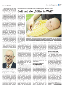 Bericht im Heinrichsblatt