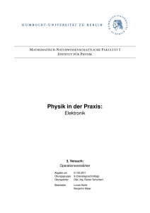 Physik in der Praxis - Humboldt