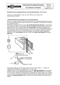 Mechatronik für Aufzugsmonteure und Antriebstechniker, Teil 4 und 5