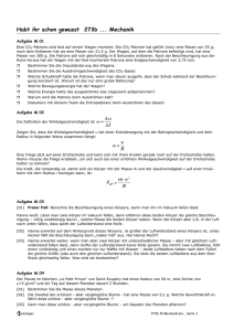 Habt ihr schon gewusst 273b Mechanik - Kepler