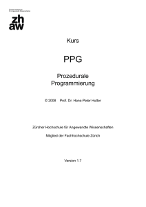 Vorlesungsscript gesamte Vorlesung