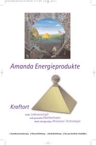 Produktprospekt - Amanda Energieprodukte