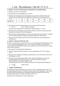 3. LK - Physikklausur / Abi 40 / 27-2-12