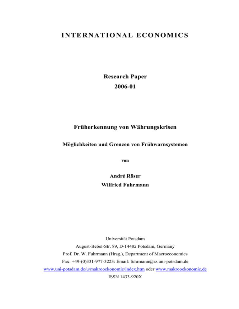 international economics research paper
