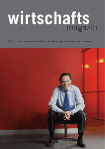 Corporate Identity - Wirtschaftsmagazin