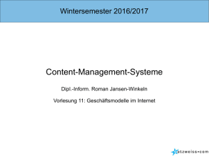 Content-Management-Systeme