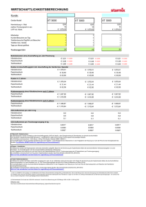 WIRTSCHAFTLICHKEITSBERECHNUNG - starmix