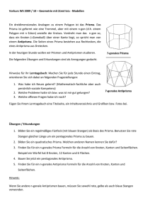 Vorkurs WS 2009 / 10 – Geometrie mit ZOMETOOL