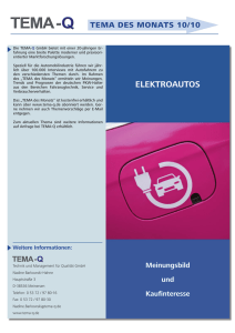 TEMA-Q TdM 10-10 Elektroautos