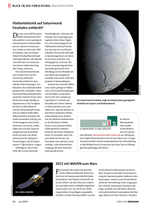 Plattentektonik auf saturnmond enceladus entdeckt?