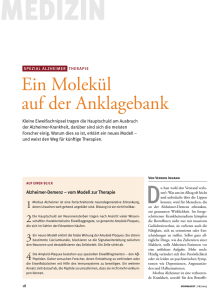 Ein Molekül auf der Anklagebank