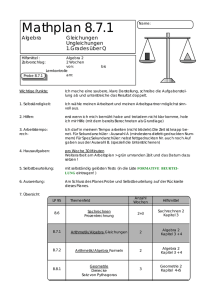 Mathplan 8.7.1 - educa.Unterricht