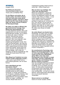 Ausgabe 38/06 Das Weltwoche-Gespräch «Kreuzworträtsel bringen