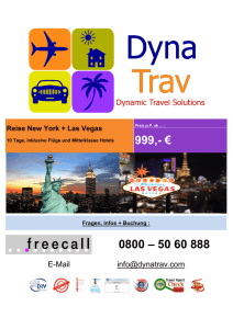 Reise New York + Las Vegas