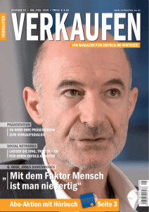 Mit dem Faktor Mensch ist man nie fertig - GO