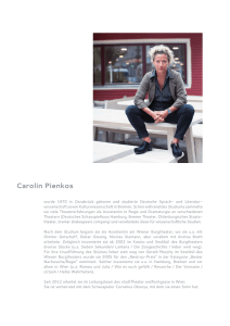 Biografie PDF - Carolin Pienkos