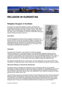 Religion in Kurdistan