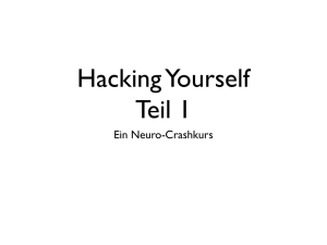 Hacking Yourself Teil 1