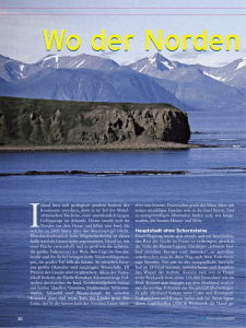 Panorama 6 2003 Unterwegs: Island