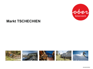 Marktinfo Tschechien 2017 - Oberösterreich Tourismus