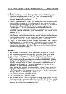 Prof. S. Krauter MODUL 2 – R – H. Geometrie SoSe 05. Blatt 8