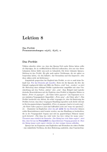 Lektion 8 - Lambion Ardava