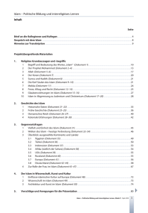 Islam 1_Modul 1_Projektuebergreifende