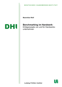 Benchmarking im Handwerk - Ludwig-Fröhler