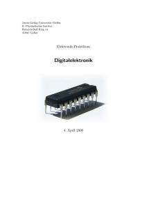 Digitalelektronik - Justus-Liebig