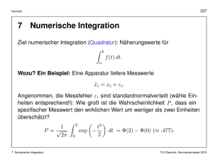 Numerische Integration