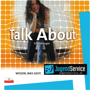 Talk about! Ess-St&ouml;rungen