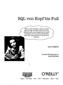 SQL von Kopf bis Fuß