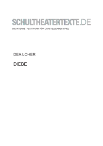 dea loher - Schultheatertexte