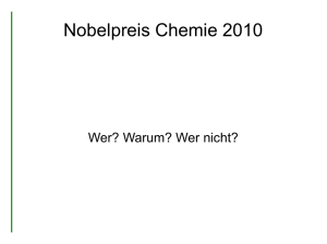 Nobelpreis Chemie 2010