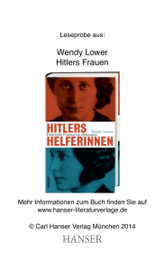 Hitlers Frauen - Carl Hanser Verlag