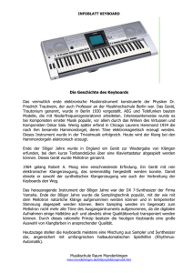 Keyboard - Musikschule Raum Munderkingen