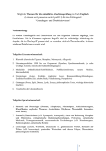 Liste Englisch - Uni Heidelberg