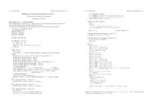 C-C++-Kurs 2017 Blatt 08 (22. März 2017 )