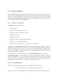 4.2 Fibonacci-Heaps