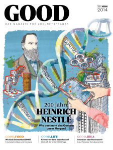 Good-Magazin 2014 - Nestlé© Deutschland AG