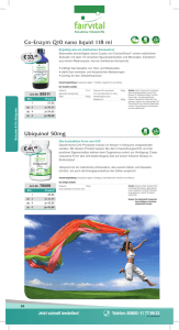 Co-Enzym Q10 nano liquid 118 ml € 33,45 Ubiquinol