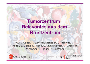 Brustzentrum inkl. Fragerunde Weber W