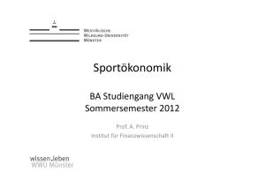 Sport&ouml;konomik p - wiwi.uni