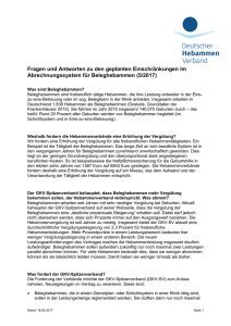 Fragen und Antworten zu den geplanten Einschr&auml;nkungen im