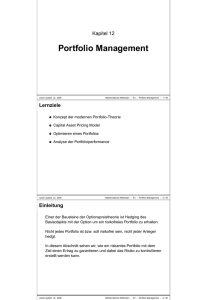 Portfolio Management