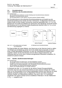 Prof. Dr.- Ing. Herzig Vorlesung "Grundlagen der Elektrotechnik 1