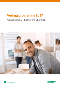 Verlagsprogramm