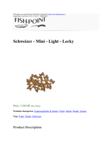 Schweizer - Mini - Light - Lecky : Fish