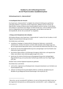 V06 - Fadenstrahlrohr - Schulentwicklung NRW